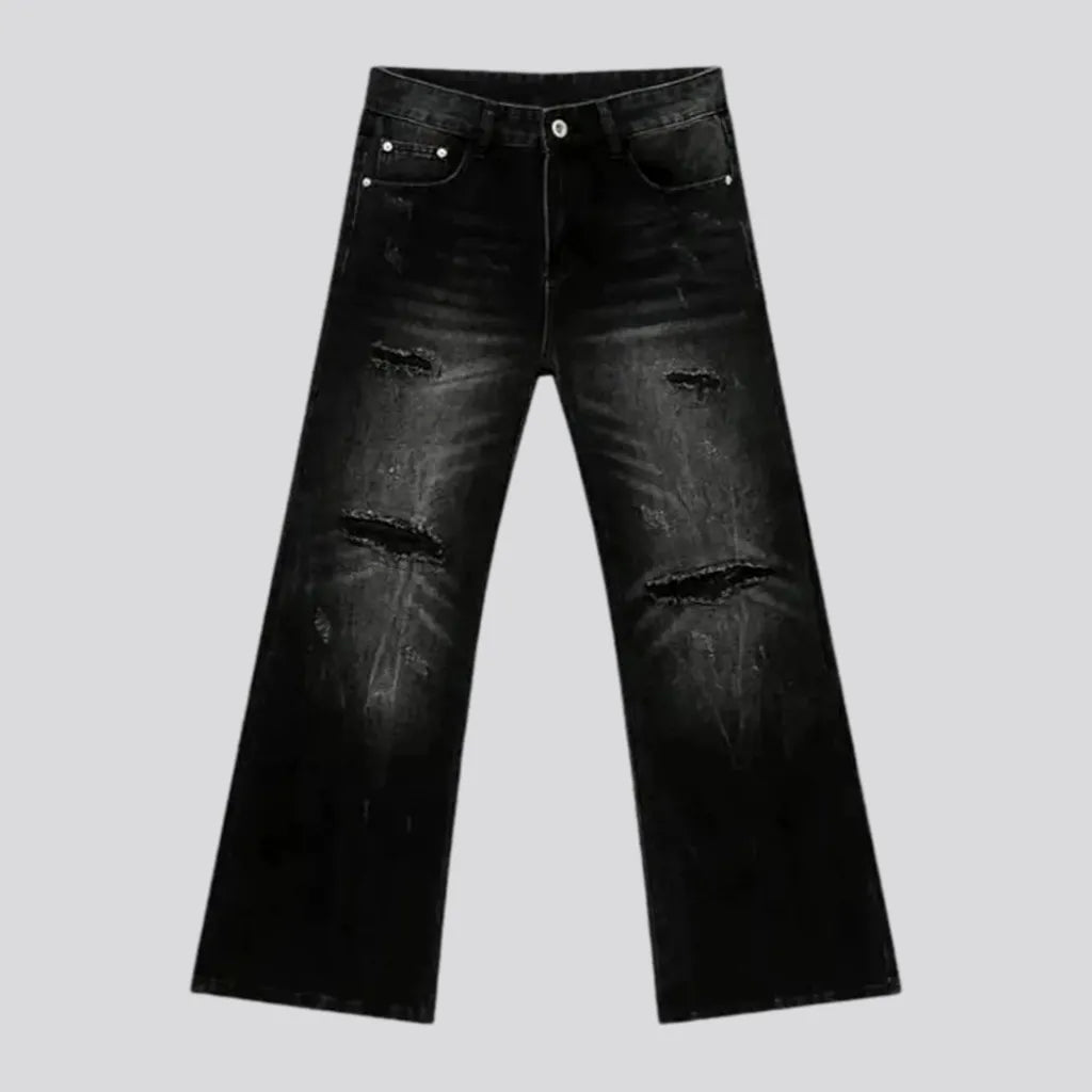 Grunge Sanded Fashion Men's Jeans | Jeans4you.shop