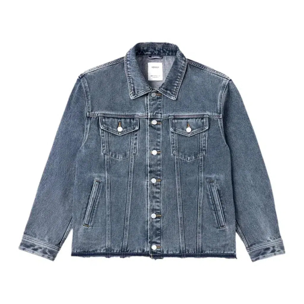 Heavyweight fashion denim jacket