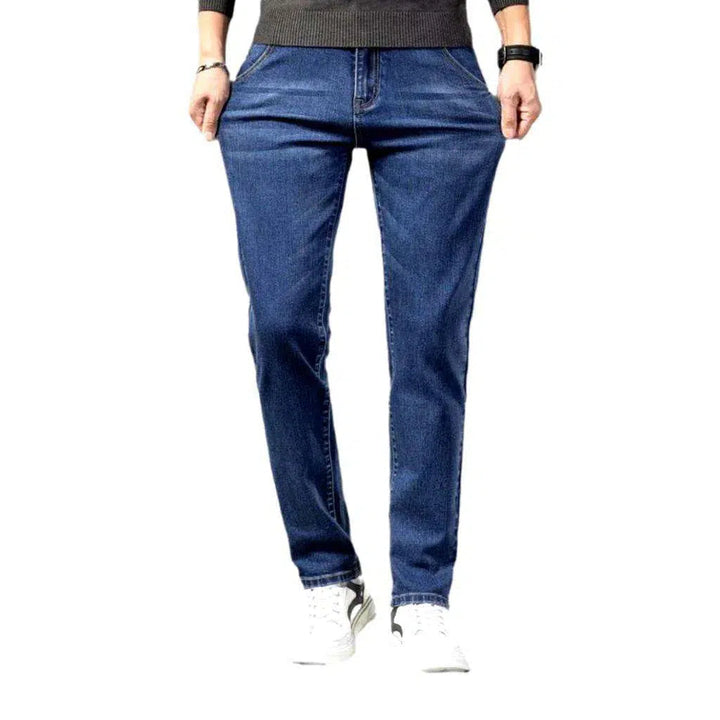 High-waist men's vintage jeans