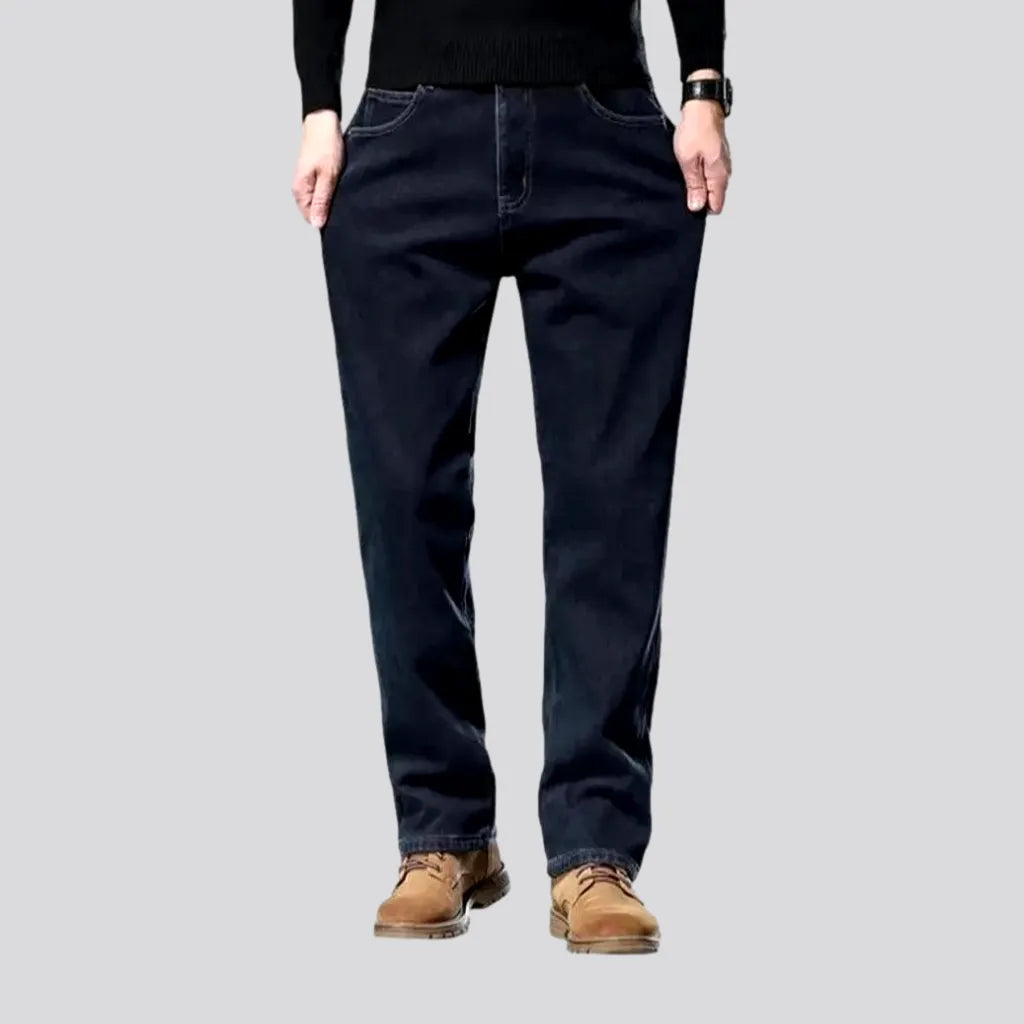 Insulated Stretchable Classic Men's Jeans | Jeans4you.shop