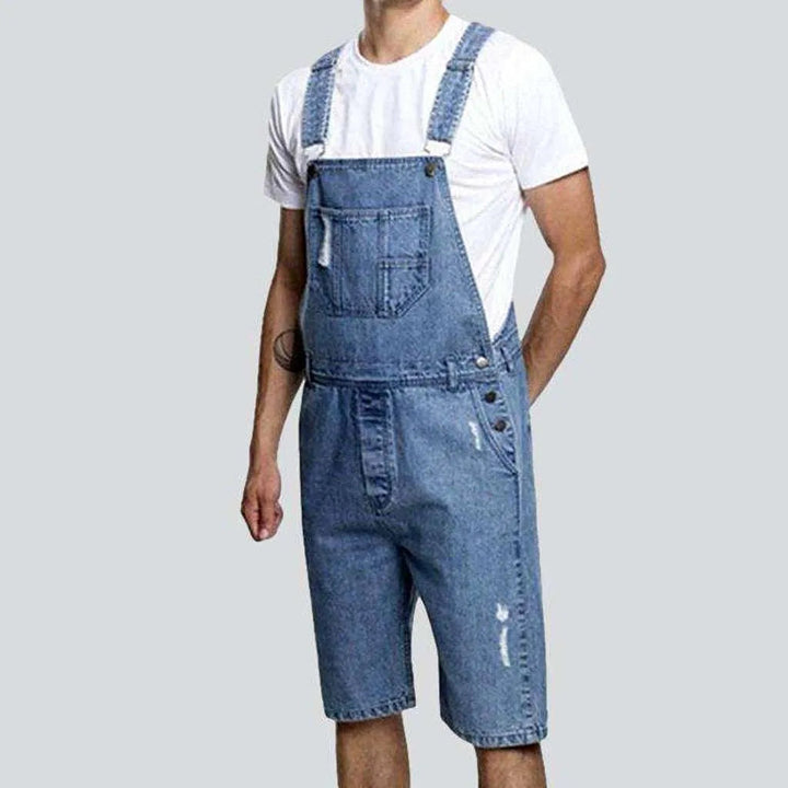 Loose fit men's denim overall | Jeans4you.shop