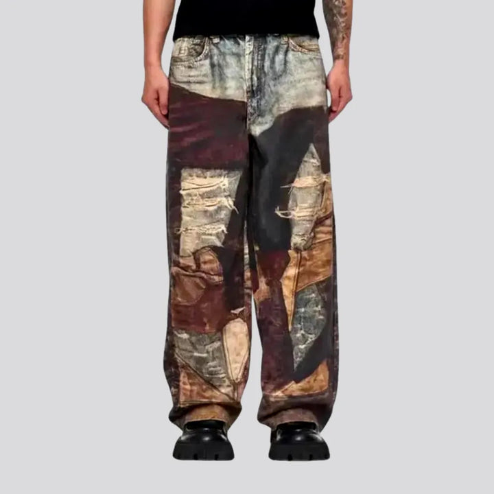 Mid Rise Multi-color Men's Jeans | Jeans4you.shop