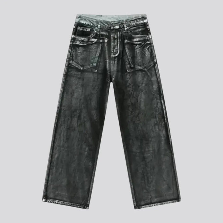 Mid Rise Painted Boho Men's Jeans | Jeans4you.shop