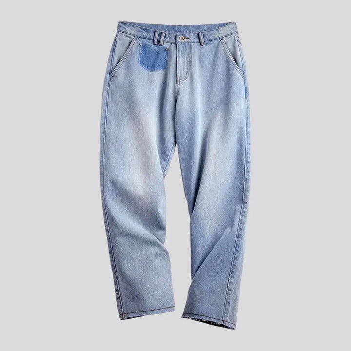 Mid Rise Vintage Light Wash Men's Jeans | Jeans4you.shop