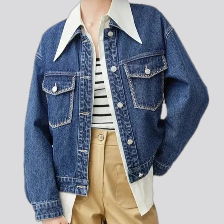 Oversized Women's Jean Jacket | Jeans4you.shop