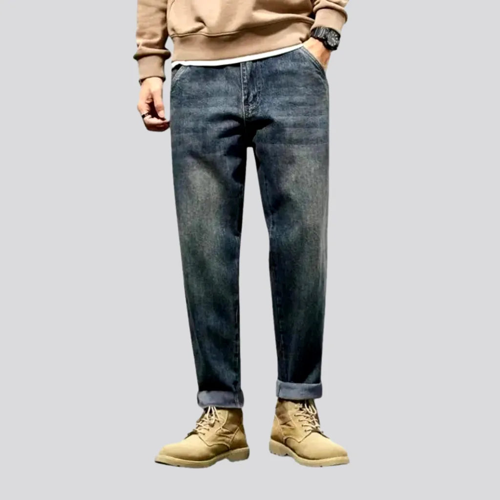 Padded Mid-waist Men's Jeans | Jeans4you.shop