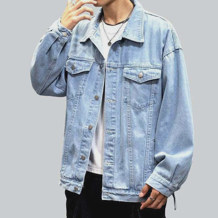 Outerwear oversized men's denim jacket | Jeans4you.shop