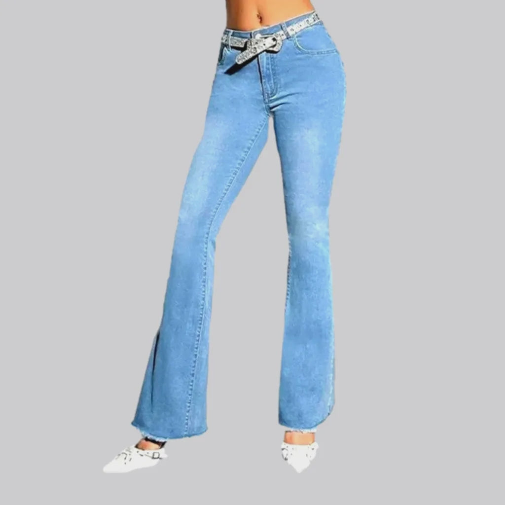 Light-wash low-waist jeans for ladies | Jeans4you.shop