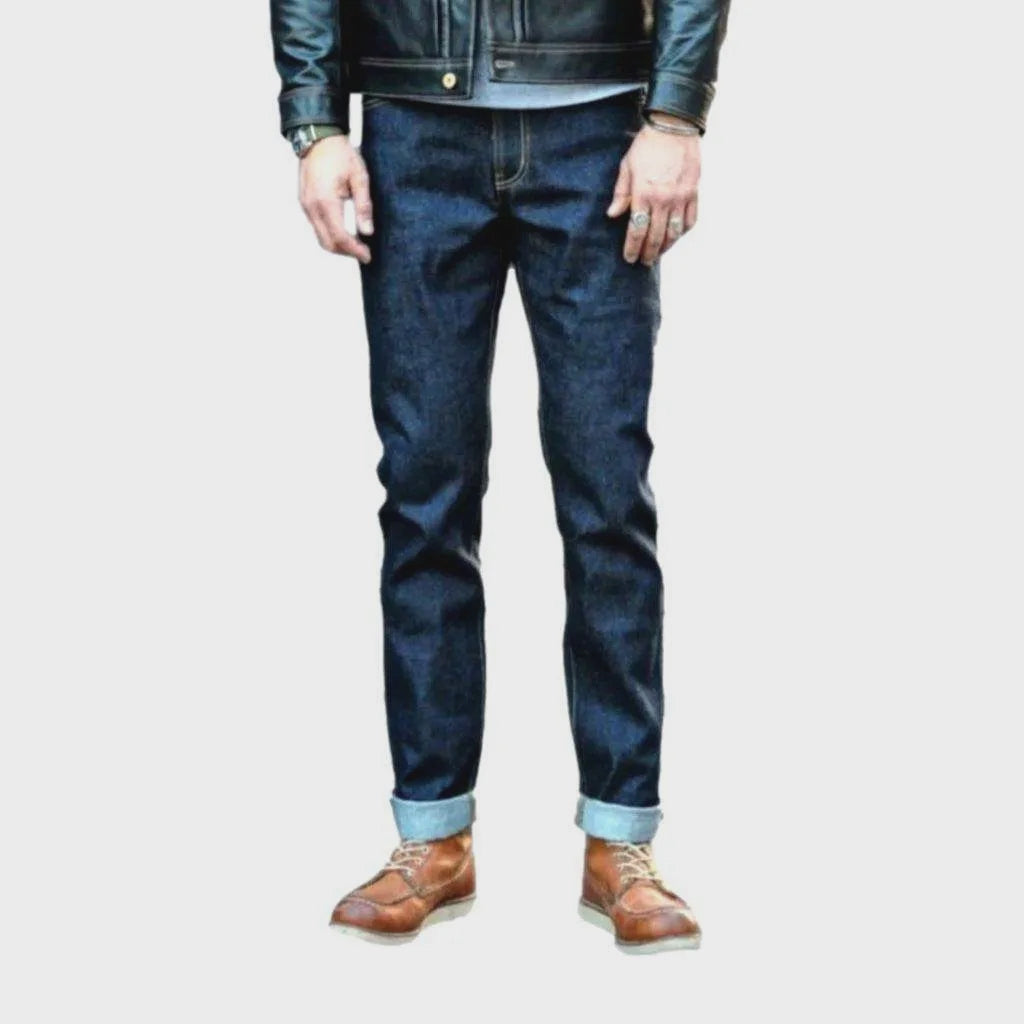 18oz selvedge jeans
 for men | Jeans4you.shop