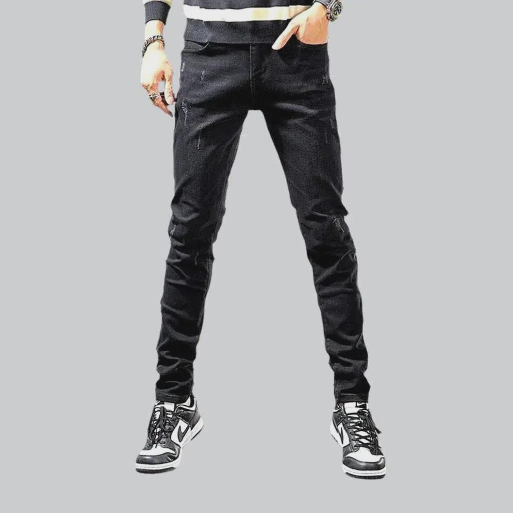 Monochrome men's skinny jeans | Jeans4you.shop