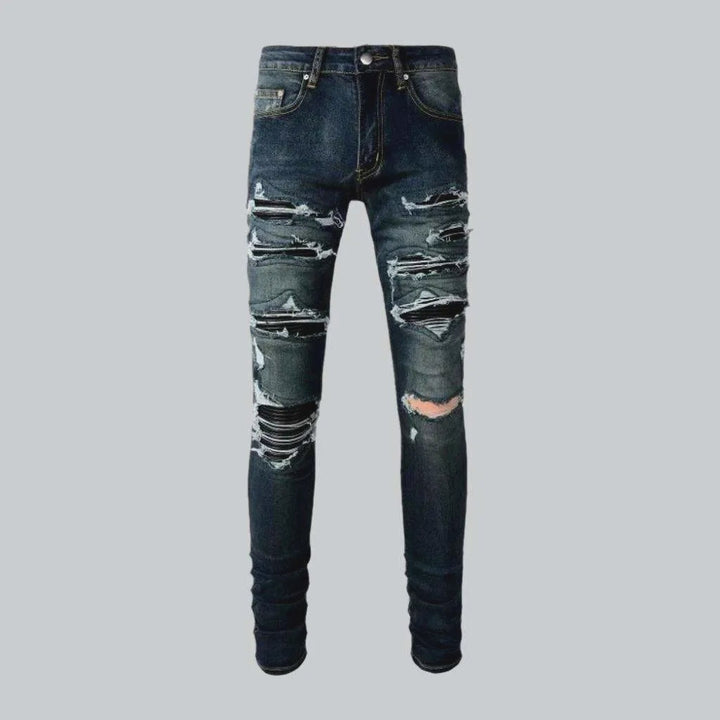 Distressed grunge jeans
 for men | Jeans4you.shop