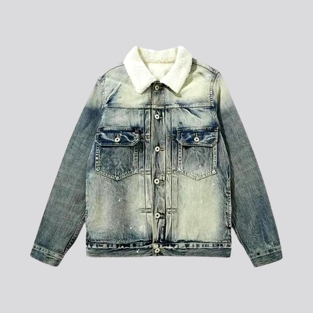 Regular Fit Retro Men's Denim Jacket | Jeans4you.shop