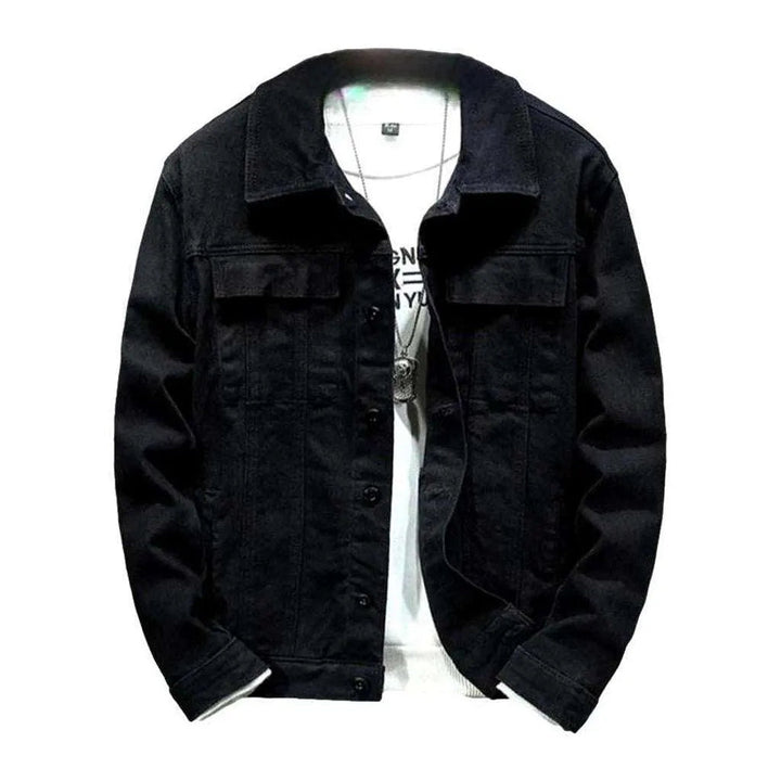 Regular men's denim jacket