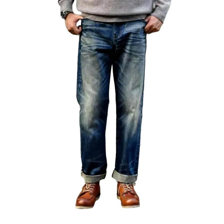 Selvedge men's 14.5oz jeans