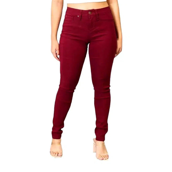 Skinny women's y2k jeans