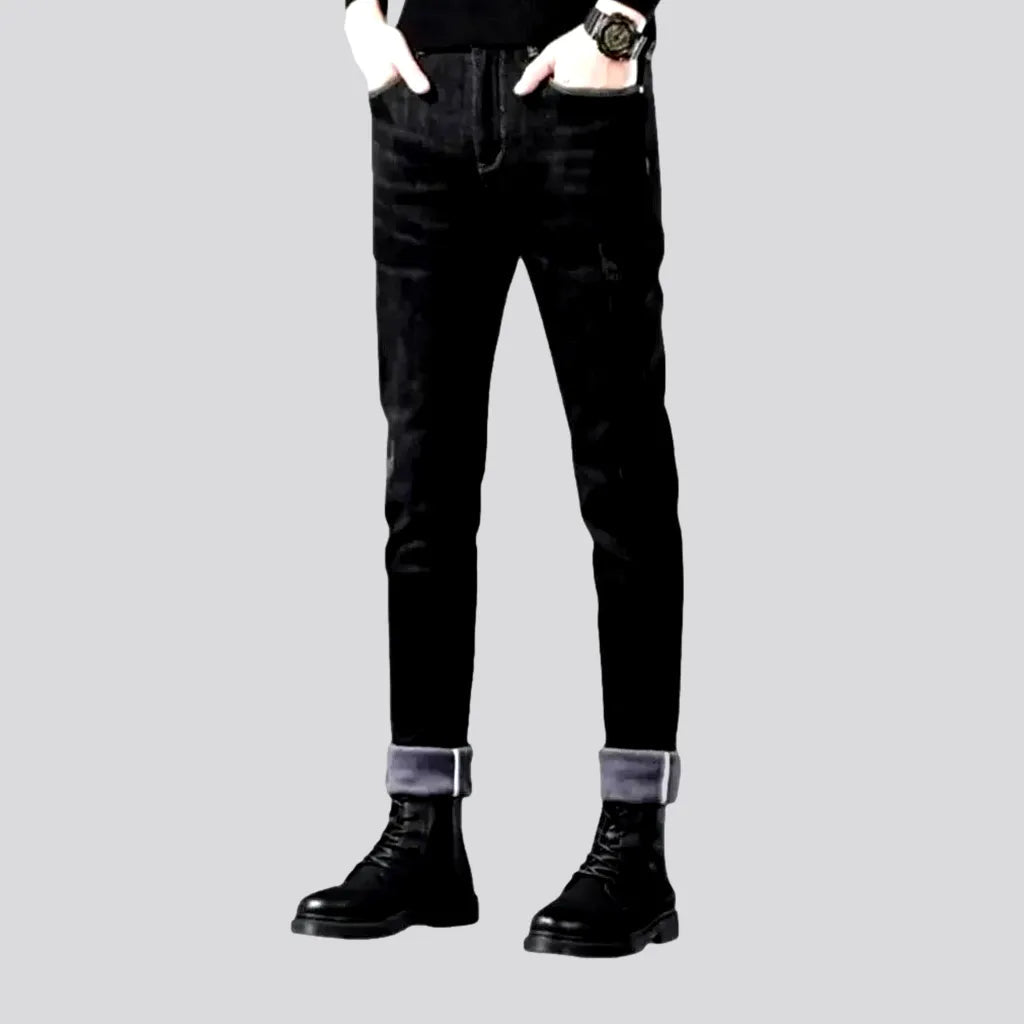 Slim Fit Elastic Sanded Men's Jeans | Jeans4you.shop