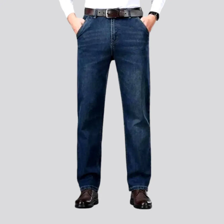 Stonewashed Straight Casual Jeans for Men | Jeans4you.shop