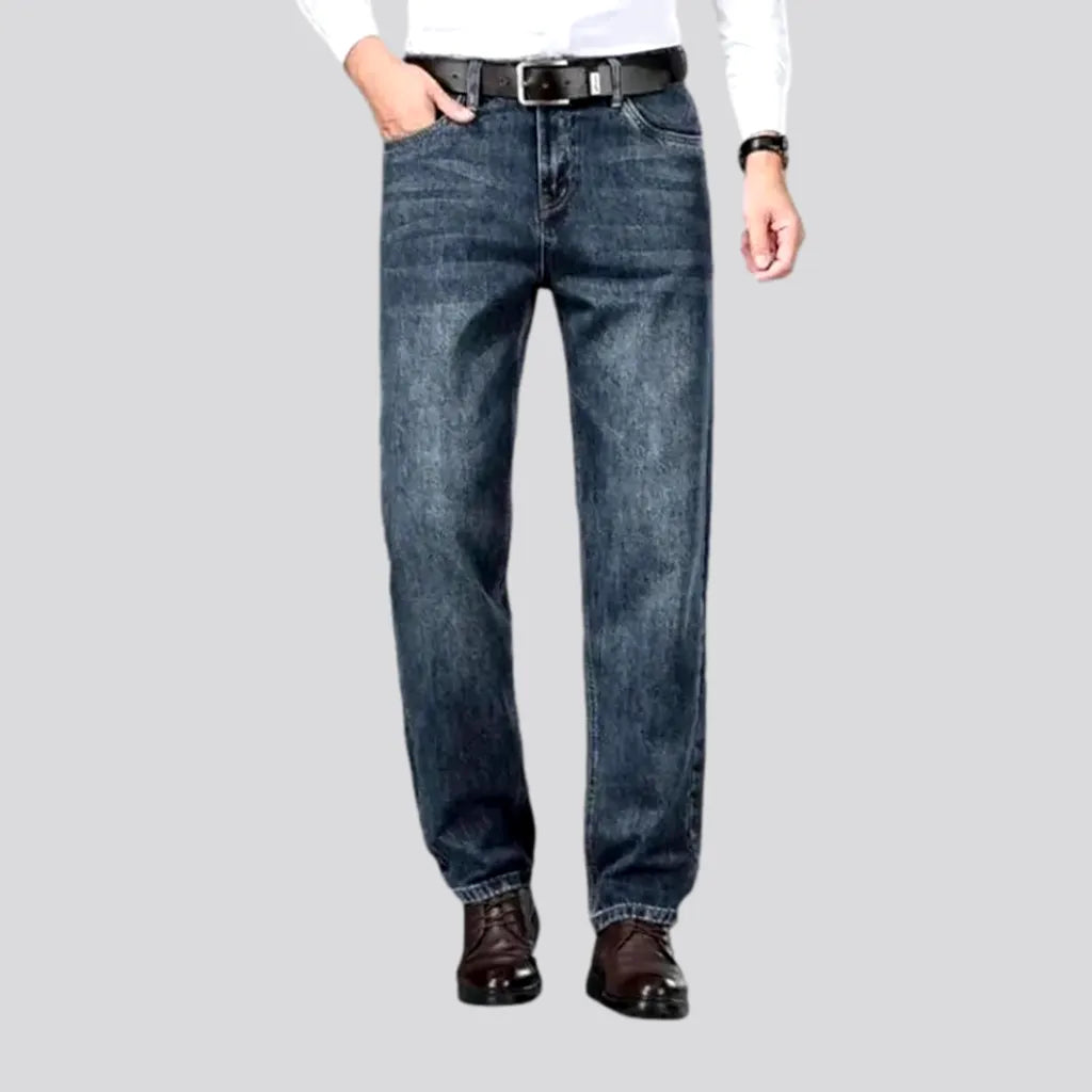 Stonewashed Tapered Fit Men's Jeans | Jeans4you.shop