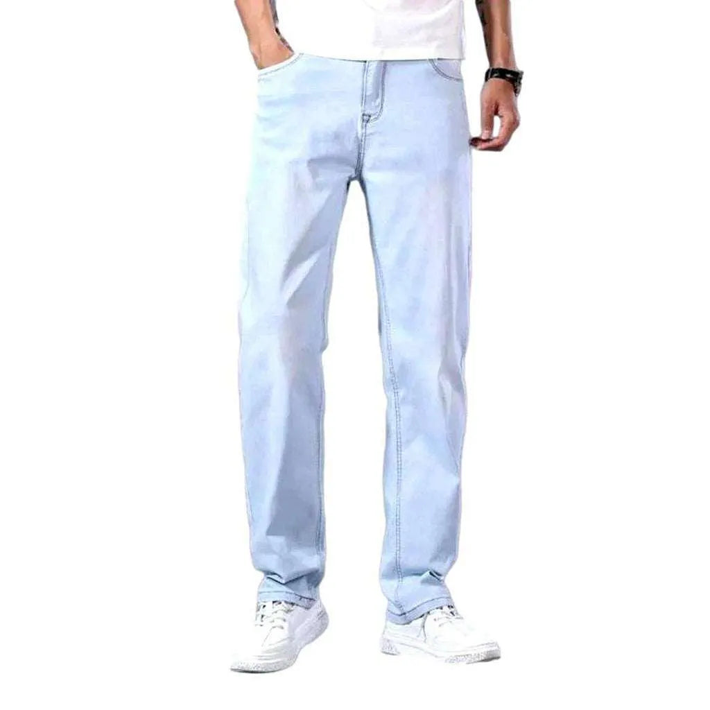 Straight-fit casual jeans for men