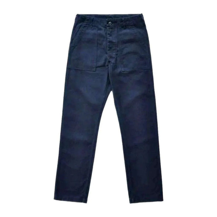 Street military men's jeans pants