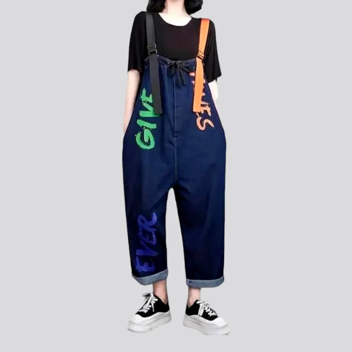 Street style women's denim dungaree | Jeans4you.shop