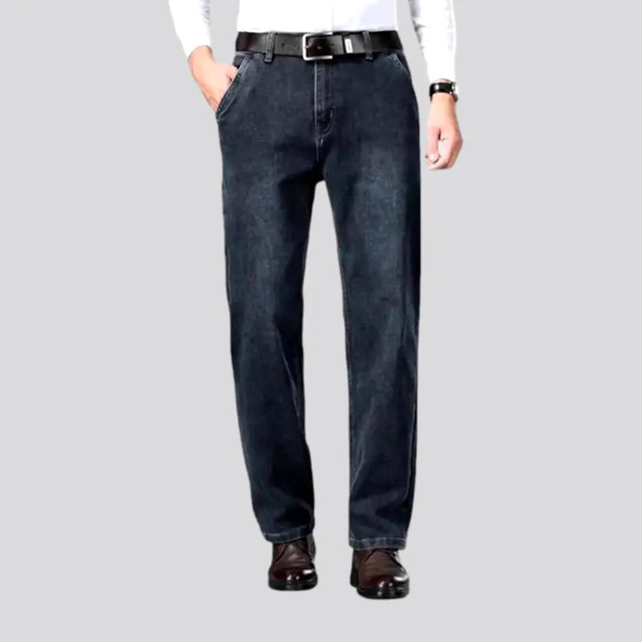 Stretchable Straight Fit Sanded Men's Jeans | Jeans4you.shop