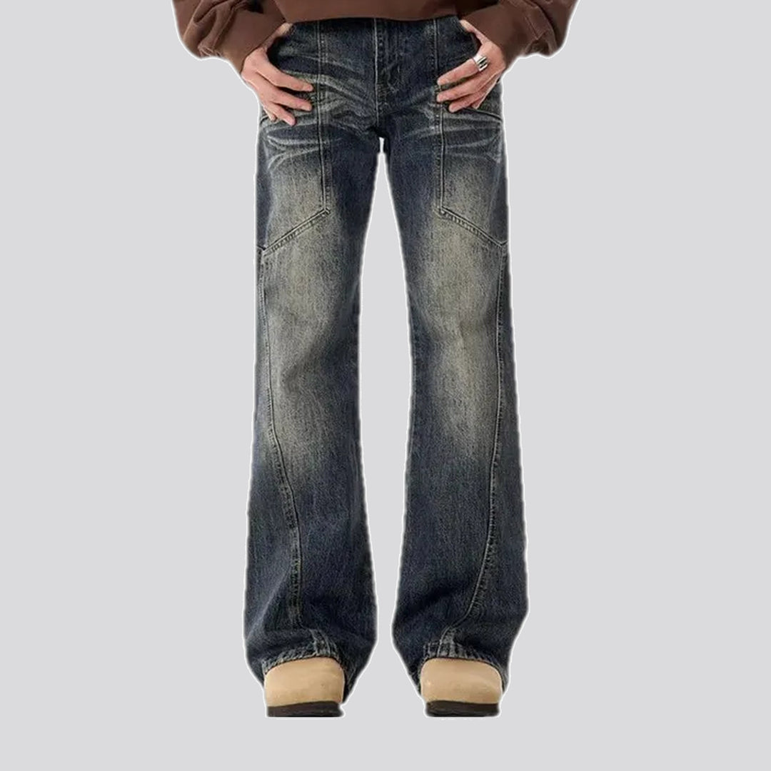 Vintage Style Wide Fit Men's Jeans | Jeans4you.shop