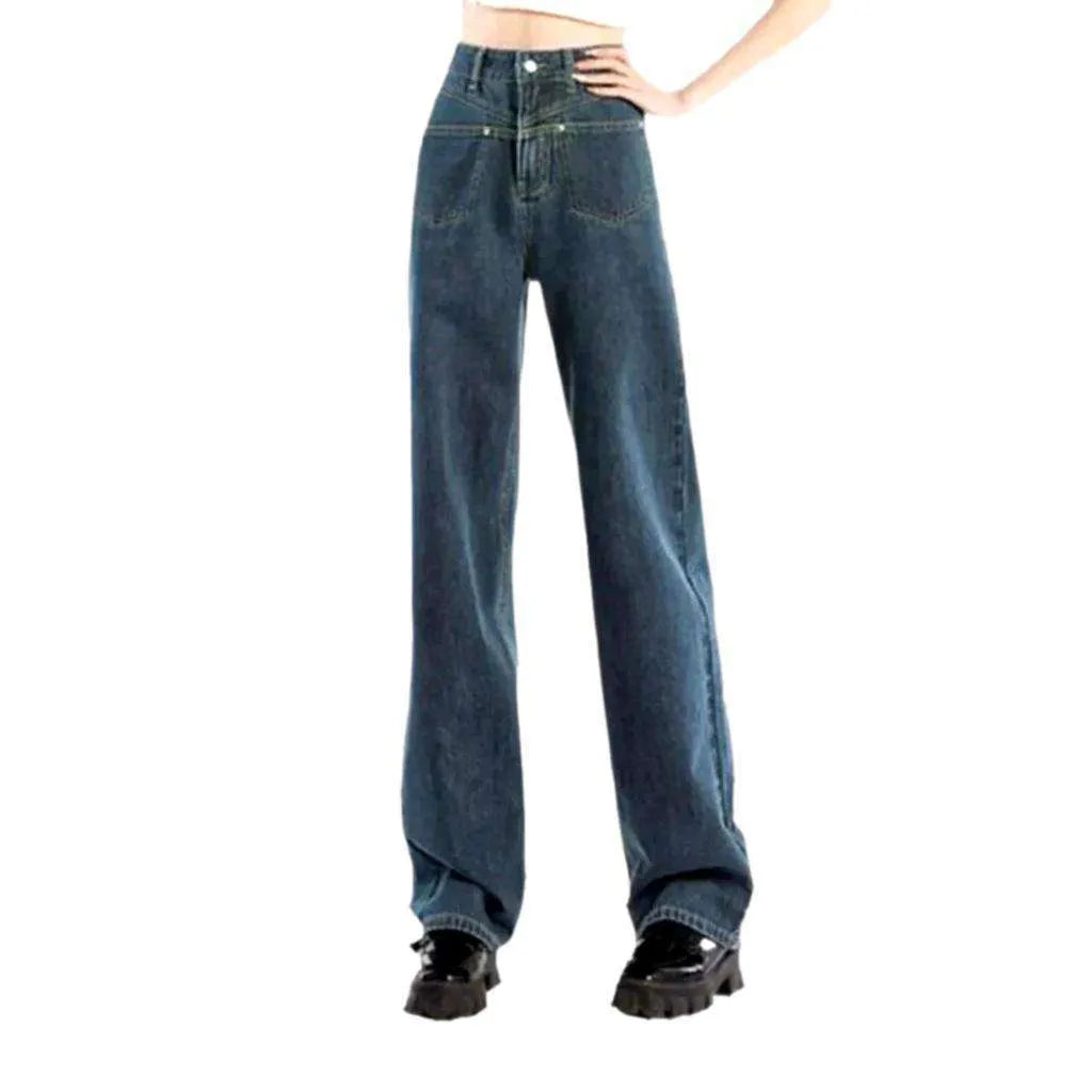 Vintage women's straight jeans