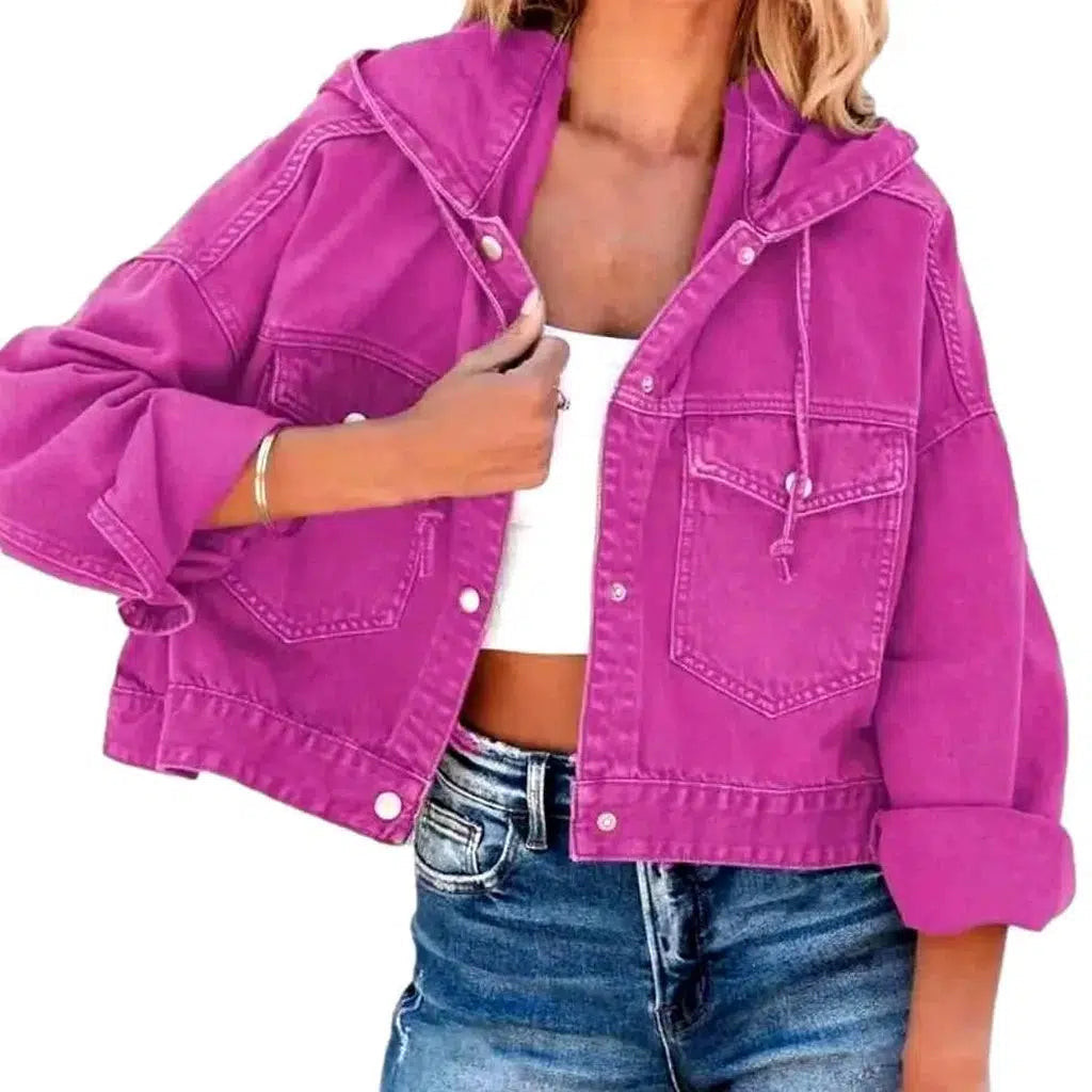 Y2k jeans jacket
 for women