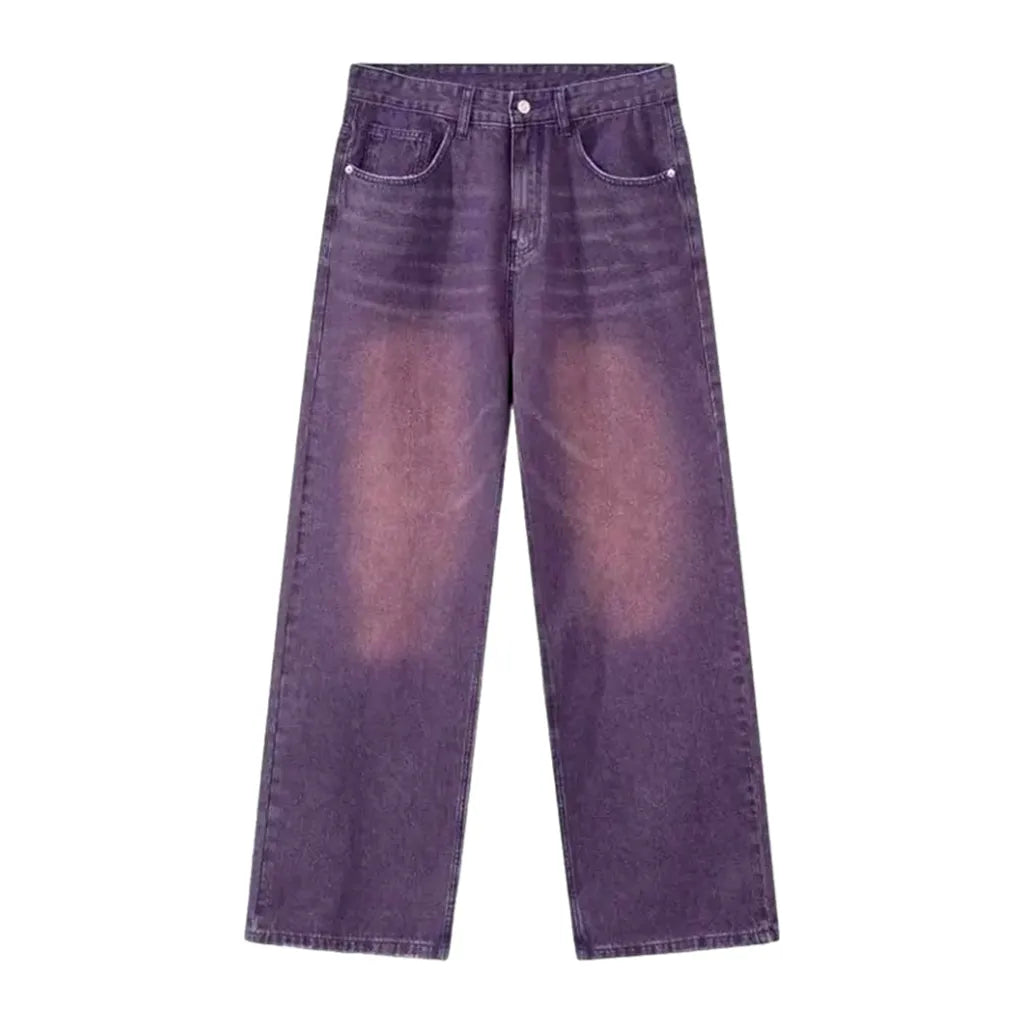 Y2k men's color jeans